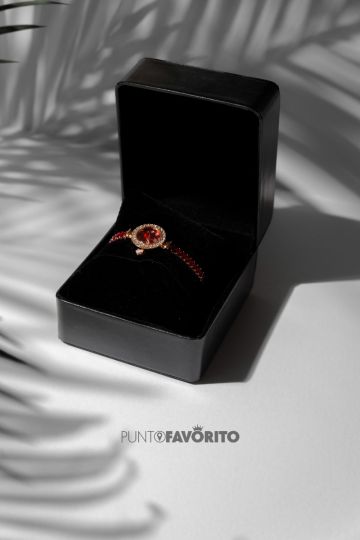 RELOJ ROJO FINO