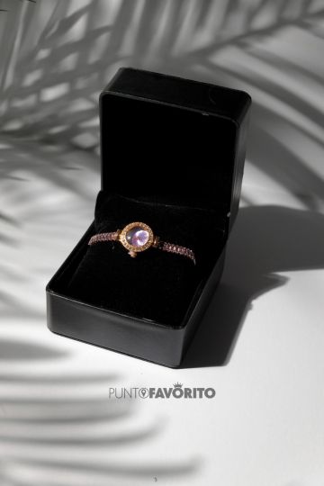 RELOJ MORADO FINO