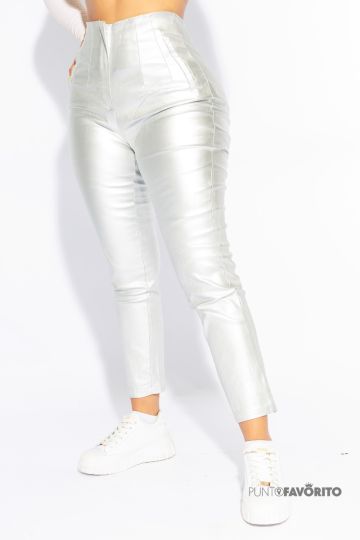 Pantalon de dama de cuerina