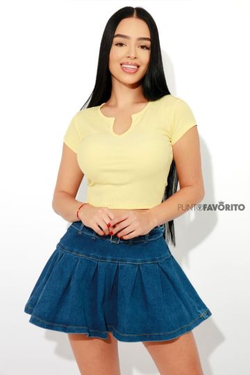 Enagua de paletones con short