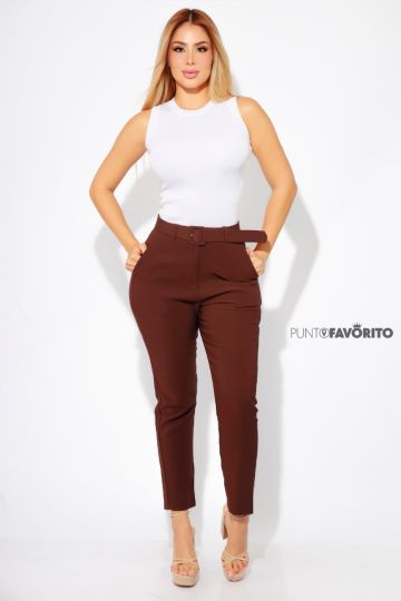 Pantalon de vestir con faja