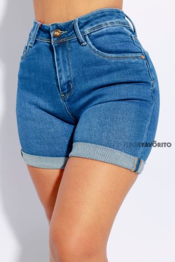 Short para dama talle alto