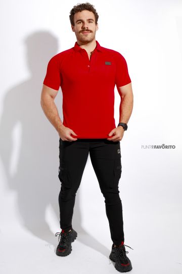 Camisa para caballero tipo polo