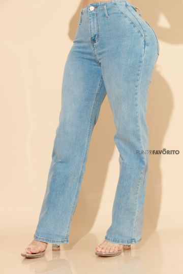 Pantalon para dama con bolsas atras