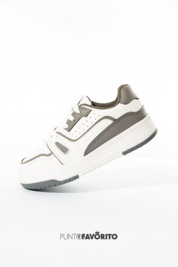 POLO CLUB GREY WHITE